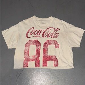 Coca Cola Women’s Boxy Crop T-Shirt